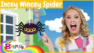 Incey Wincey Spider  Best Nursery Rhymes for Kids  Toddler Fun Learning [upl. by Massimiliano]