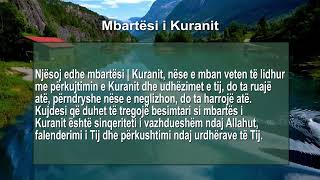 Mbartësi i Kuranit [upl. by Anselmi]