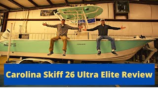 An Honest Review of the Carolina Skiff 26 Ultra Elite Pricing Features Pros Cons and More [upl. by Leggat]