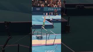 Kaylia Nemour qualifiée pour la finale des barres asymétriques aux JO de Paris 2024 [upl. by Corydon764]