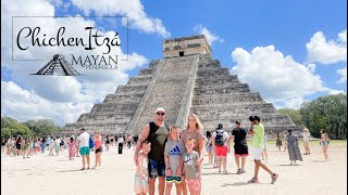 Chichen Itza Mayan Ruins Cancun Mexico with kids vacation [upl. by Sethi]