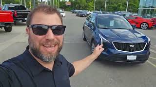 2021 Cadillac XT4 Sport Walkaround  Finch Used Cars [upl. by Mcclenaghan]