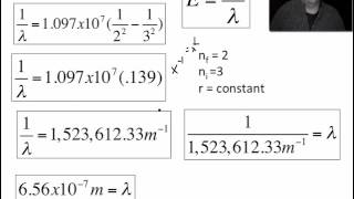 Using the Bohr Rydberg equation on Hydrogen [upl. by Kcirret784]