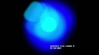 Autechre Live London B 07102022 [upl. by Nowahs182]