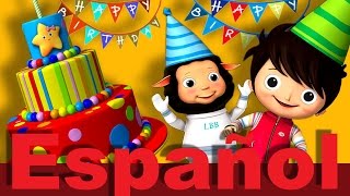 La canción de cumpleaños feliz  Canciones infantiles  LittleBabyBum [upl. by Cristin]