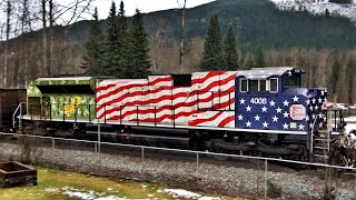 LAST SPIKE OF THE CPR SPECIAL VETERAN SD70ACe On CPKC TRAIN AT CRAIGELLACHIE BC [upl. by Hammer]