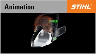 Das Antivibrationssystem der STIHL Motorsäge MS 441 [upl. by Bruni903]