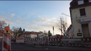 2024 01 25  Wiesloch ein Sommeralbtraum Teil 6  Baustelle Ringstrasse [upl. by Ahon]