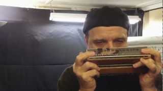 Bass amp Chord Harmonica  Benefit of Mr Kite  Demo Rob Paparozzi [upl. by Sucul]