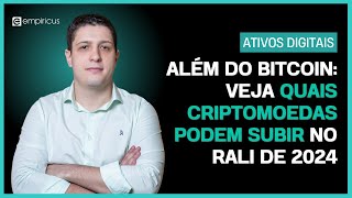 RALI DAS CRIPTOMOEDAS PODE CONTINUAR VÁ ALÉM DO BITCOIN BTC E VEJA ONDE INVESTIR EM 2024 [upl. by Rhett]