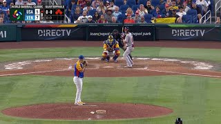 United States vs Venezuela Full Game 31823  2023 World Baseball Classic [upl. by Alyel]