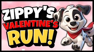 ❤️ Zippys Valentines Run ❤️ Brain Break ❤️ Valentine Brain Breaks for Kids ❤️ [upl. by Anett]