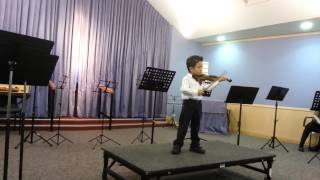 Performance Concerto No 2 3rd Movement  Christian Li Aged 5 [upl. by Liam]