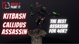 How to Kitbash a Callidus Assassin  Red Hair Tutorial [upl. by Kihtrak]