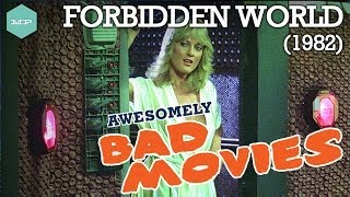 FORBIDDEN WORLD 1982  Awesomely Bad Movies [upl. by Aihtniroc]