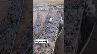 Hacca Geldik Mahşeri Bir Kalabalık Var kabe kaaba hajj2024 [upl. by Anatolio17]