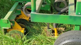 Planting with Aitchison Grassfarmer Seed Drill [upl. by Ajidahk756]