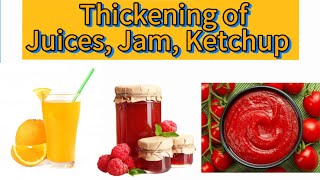 Stabilizer Improve Jelling Jam Jelly Thicken Juices RTS Nacter Tomato Paste Ketchup Squash [upl. by Suhail]