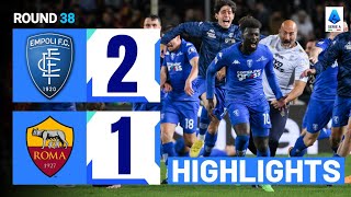 Empoli Roma  21  Gli Highlights  Lega Serie A TIM 2023  24 [upl. by Gifford573]