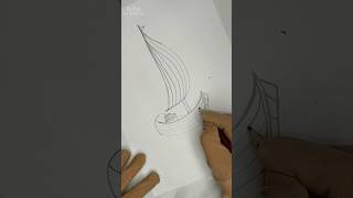 How to Draw a Boat Pencil Drawing Tutorial [upl. by Atterbury]