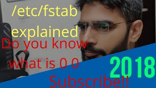 Linux File System Table etcfstab File Explained  etcfstab explained From ServerGyan [upl. by Kciremed]