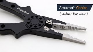 Piscifun Fishing Pliers Long Term Review not too bad [upl. by Odlawso523]