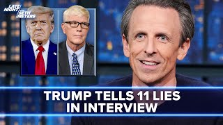 Trump Tells 11 Lies During Hugh Hewitt Interview [upl. by Latrice]