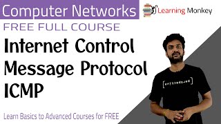 Internet Control Message Protocol ICMP  Lesson 91  Computer Networks  Learning Monkey [upl. by Tirma]