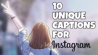 Captions for Instagram  Best Unique Captions  Best Captions For Instagram [upl. by Miah]