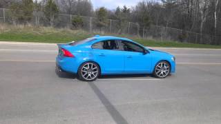 2016 Volvo S60 Polestar with Ferrita 35quot Downpipe Open Valves off the line [upl. by Rediah]