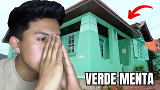 CASA COLOR VERDE MENTA CONTEXTO Y SIGNIFICADO 🤔 [upl. by Ibrek]