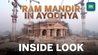 Ram Mandir First Visuals From The Ram Temple In Ayodhya  Exclusive [upl. by Brodeur803]