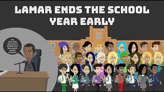 Lamar Ends The School Year EarlyGrounded [upl. by Nnodnarb]