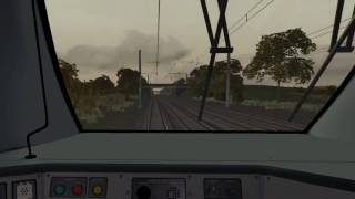 London St Pancras to Bedford MML Class 222 Meridian Cab Ride in 8 Minutes [upl. by Aicirt394]