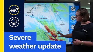 Severe Weather Update 4 Sept 2024 Damaging winds to impact parts of southeastern Australia [upl. by Jesher]