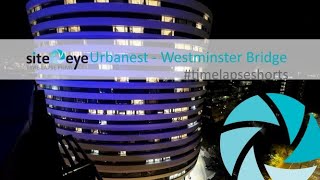 Timelapse Of Urbanest Buildings Construction Westminster Bridge London [upl. by Itsirk280]