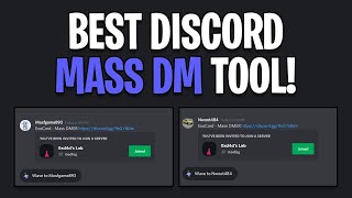 The Best Discord Mass DM Tool  Advertise On Any Server  Xyliase Demo [upl. by Ramyar]