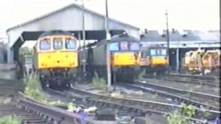 Hither Green Depot Visit 1991 [upl. by Conlan729]