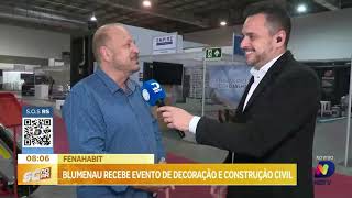 Feira de Habitação e Construção Civil começa nesta quintafeira em Blumenau [upl. by Kermie]