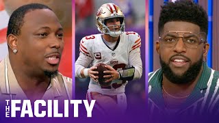 Is it panic time for Eagles are 49ers injuries a blessing in disguise for Purdy  THE FACILITY [upl. by Ivon]