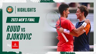 Djokovic vs Ruud Final Highlights  RolandGarros 2023 [upl. by Reedy]