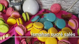 macaron recette facile rapide أروع ماكارون بمقادير مضبوطة مع أسرار نجاحه ولا أروع [upl. by Yojal558]