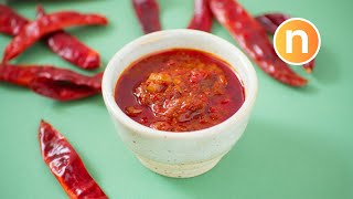 Malaysian Hot and Spicy Condiment  Sambal Nyonya Cooking [upl. by Ssor367]