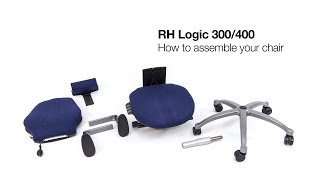 RH Logic 300400 How to assemble your chair [upl. by Gyasi]