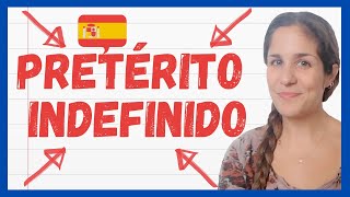 El PRETÉRITO INDEFINIDO o PRETÉRITO PERFECTO SIMPLE en español verbos regulares ¿cuándo se usa 🇪🇸 [upl. by Hesoj285]