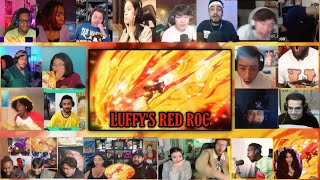 Luffys Red Roc Vs Kaido Reaction Mashup  One Piece Episode 1015 [upl. by Hyacinth398]