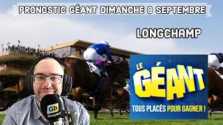 🔴🏇Pronostic Géant GenybetTurf Dimanche 8 Septembre R1 LONGCHAMP🔴🏇 [upl. by Nos578]