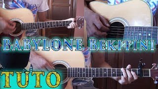 BABYLONE Bekitini TUTO Guitare [upl. by Darwin830]