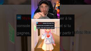 J’AI BATTU LA YANDERE À LA CONSOLE DU COUP ELLE ME LAISSE PARTIR  💀😂 [upl. by Salomo]