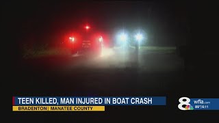 14yearold killed in Bradenton boat crash [upl. by Yllatan]